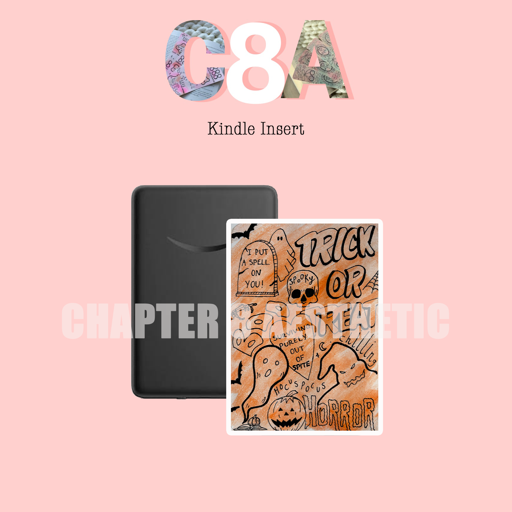 Halloween kindle insert