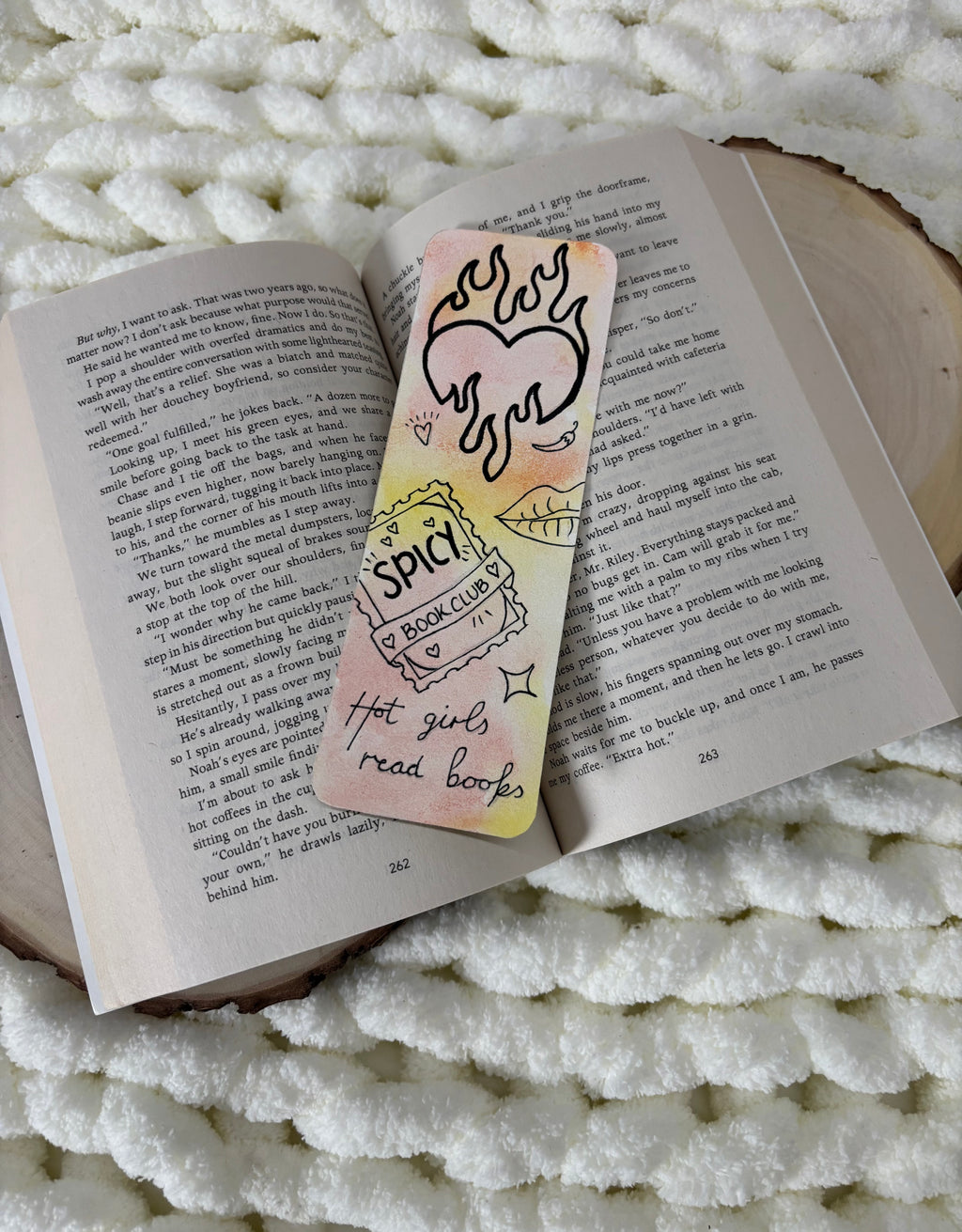 Spicy bookmark
