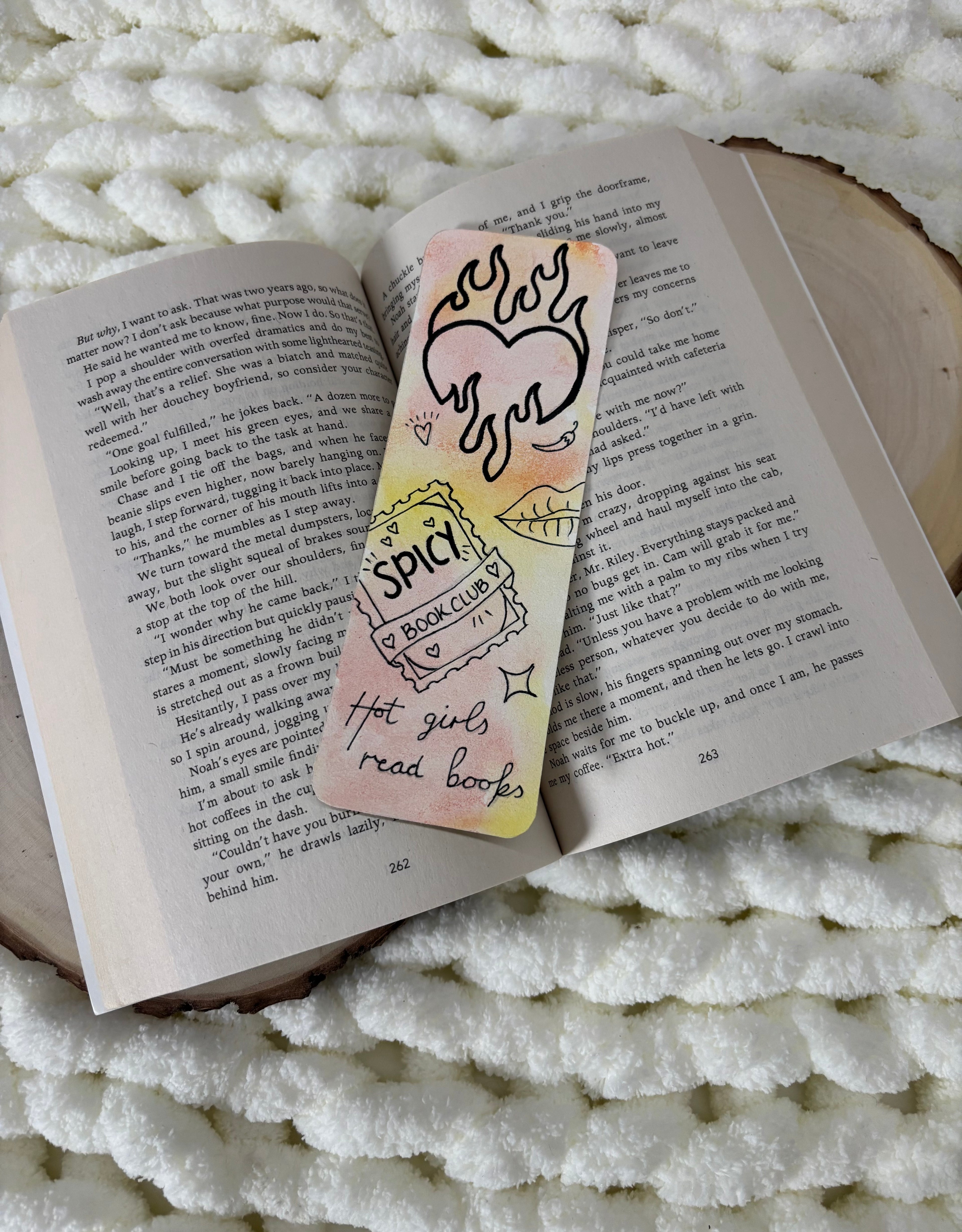 Spicy bookmark