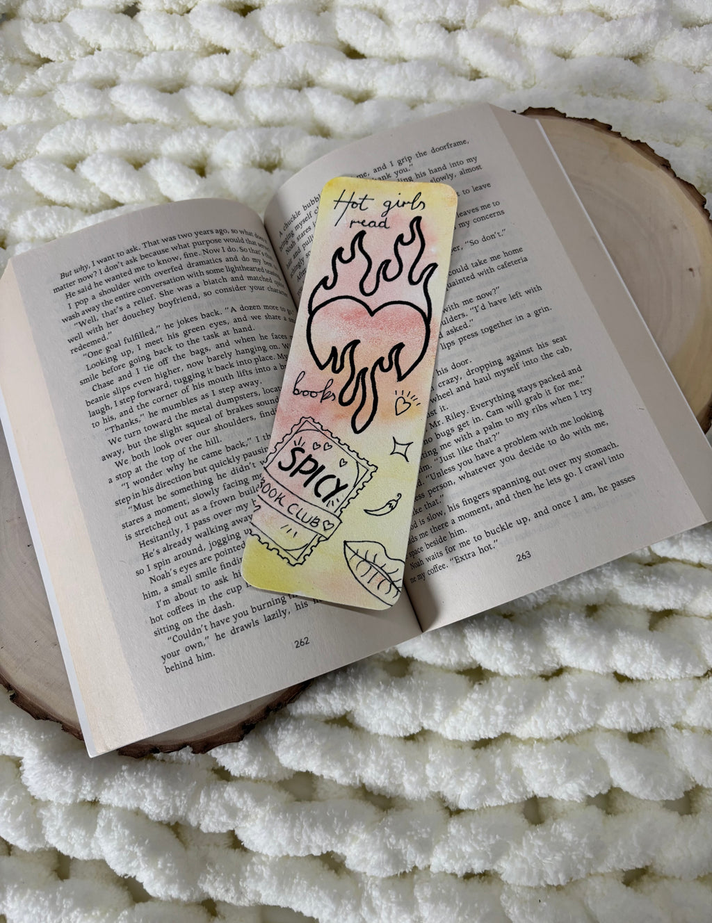 Spicy bookmark