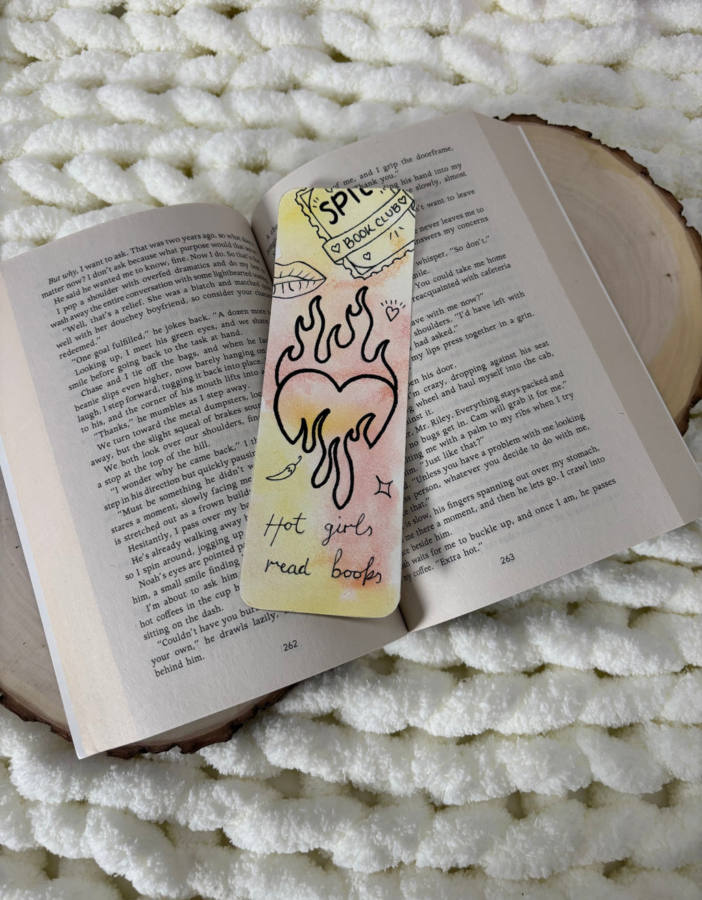 Spicy bookmark