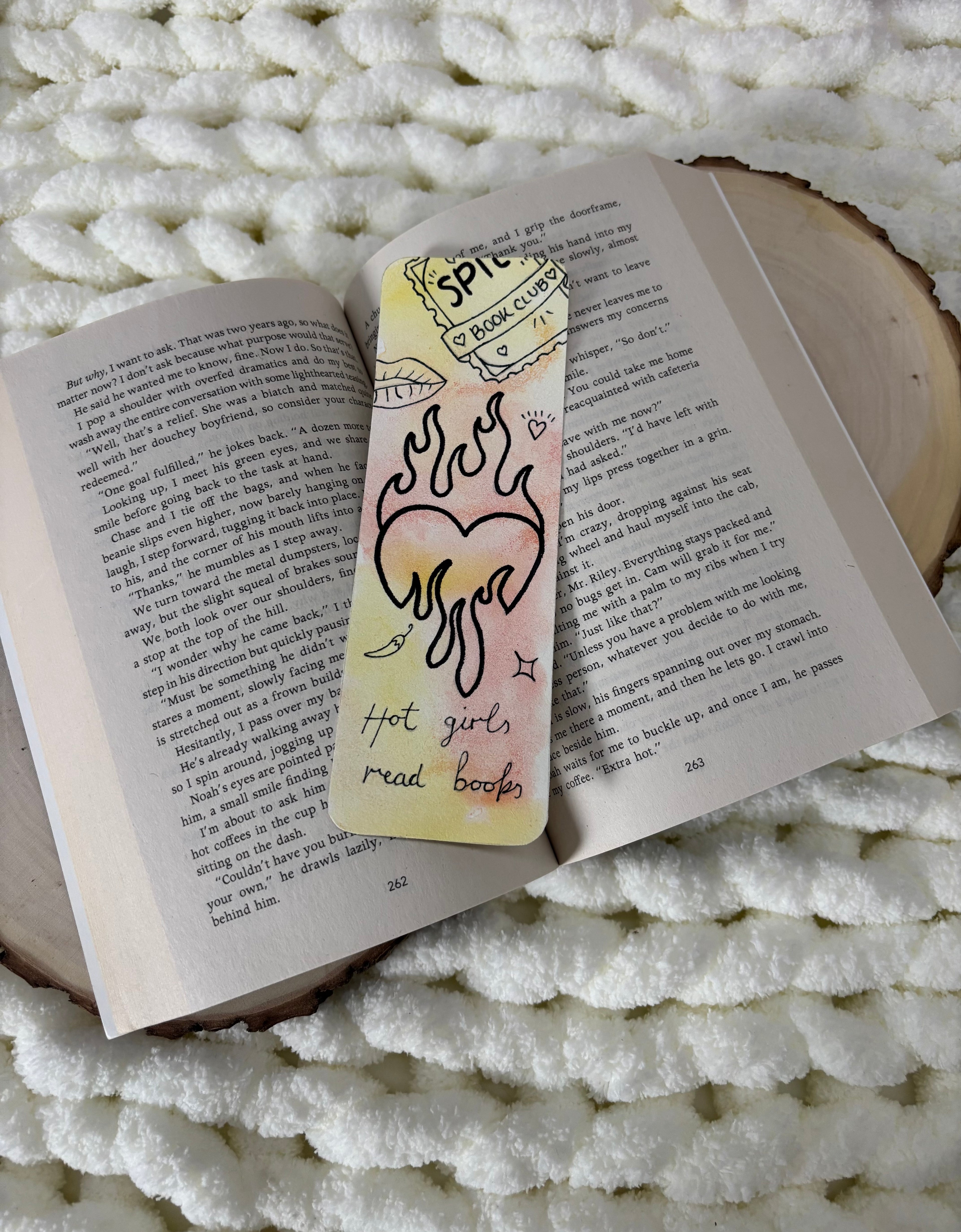 Spicy bookmark
