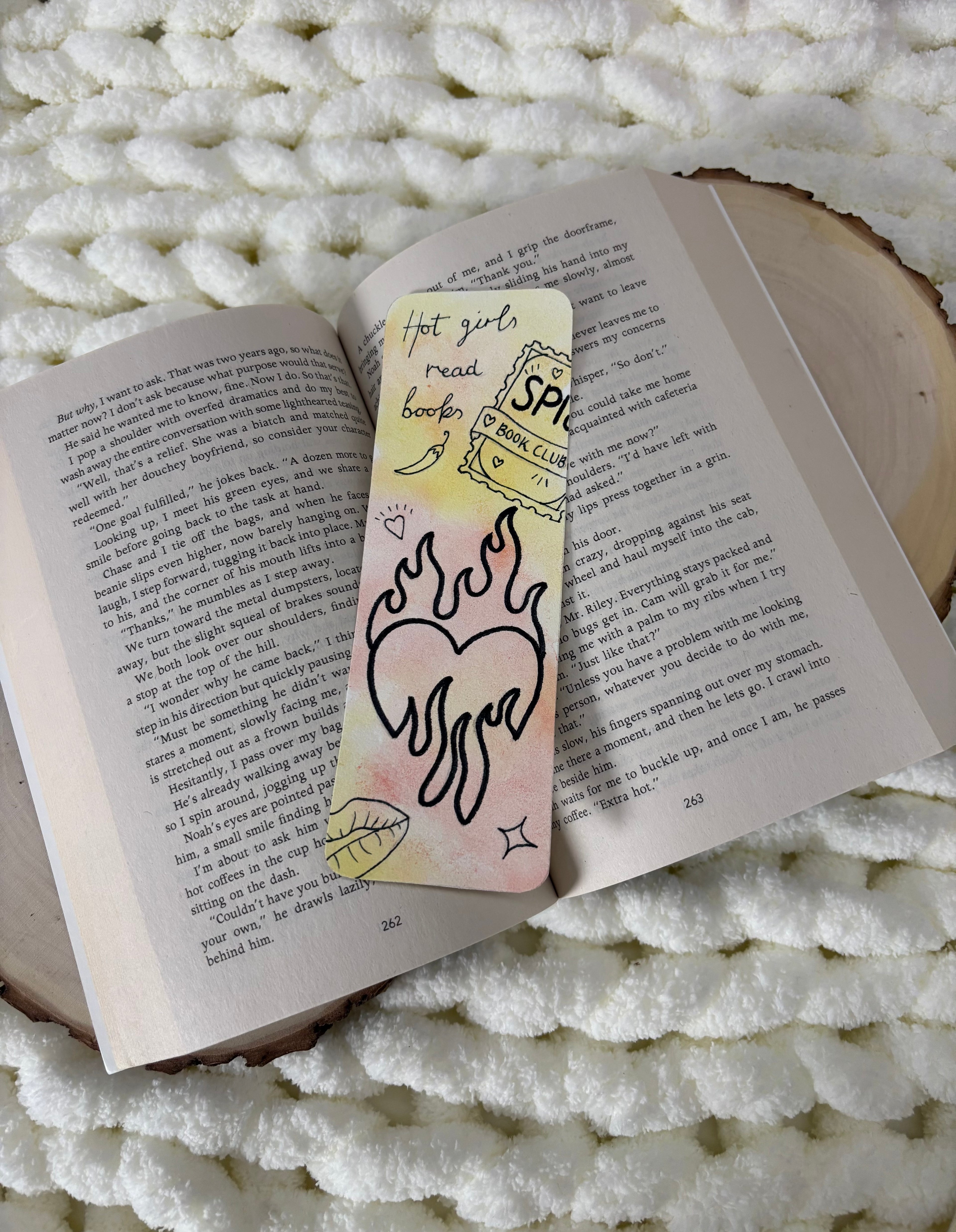 Spicy bookmark