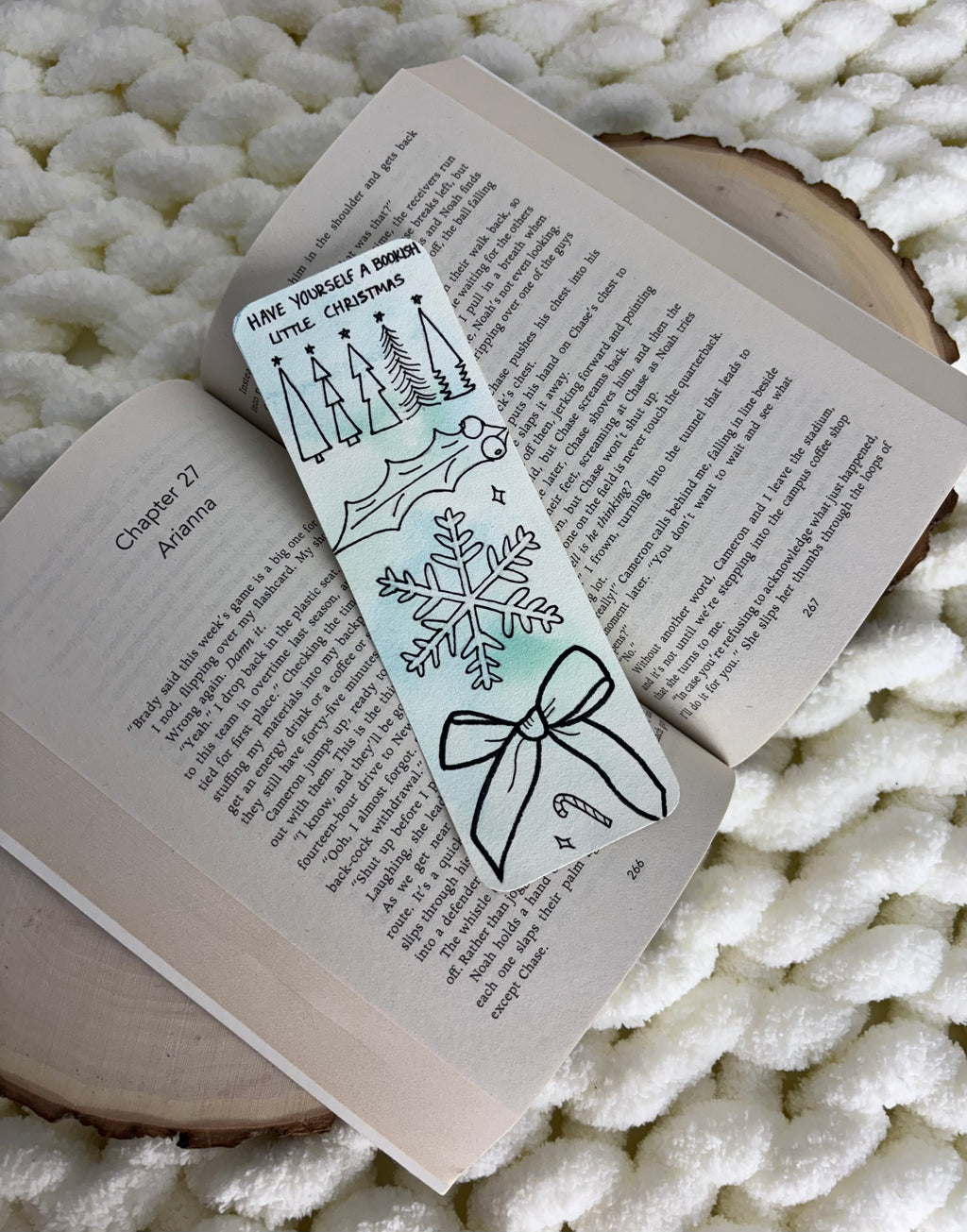 Christmas bookmark