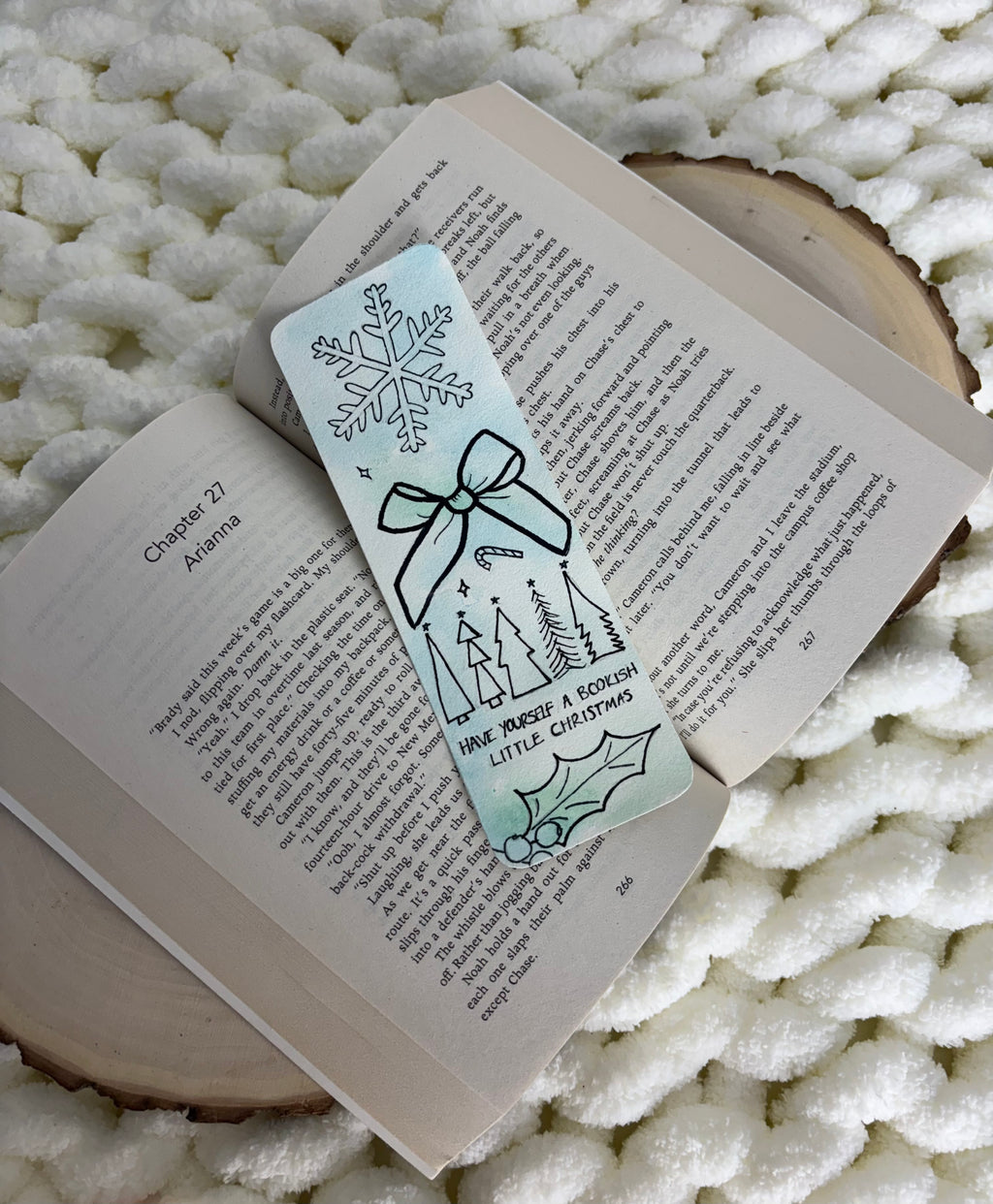 Christmas bookmark