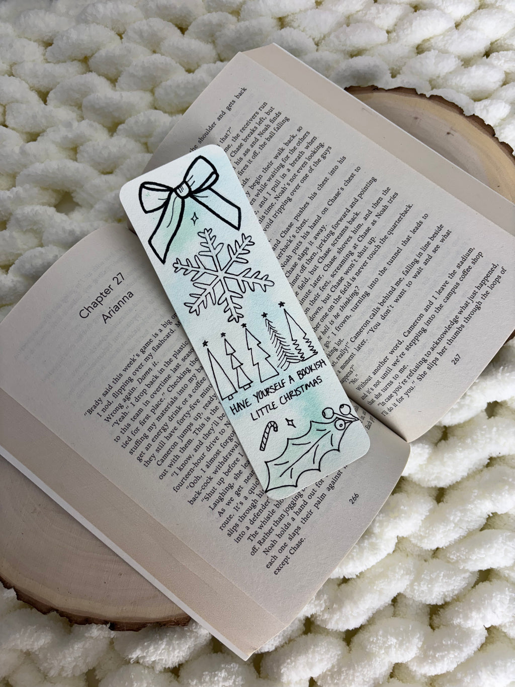 Christmas bookmark