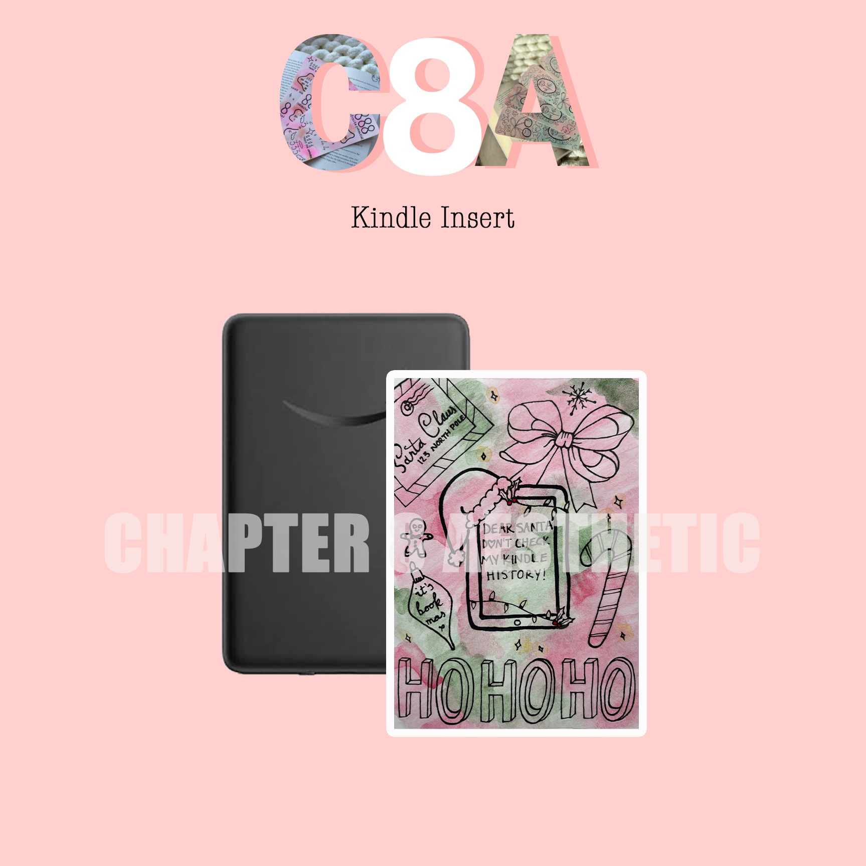 Christmas kindle insert